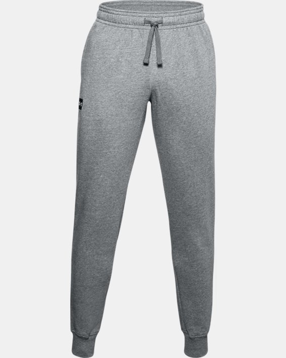 Pantalon de jogging UA Rival Fleece pour homme, Gray, pdpMainDesktop image number 4